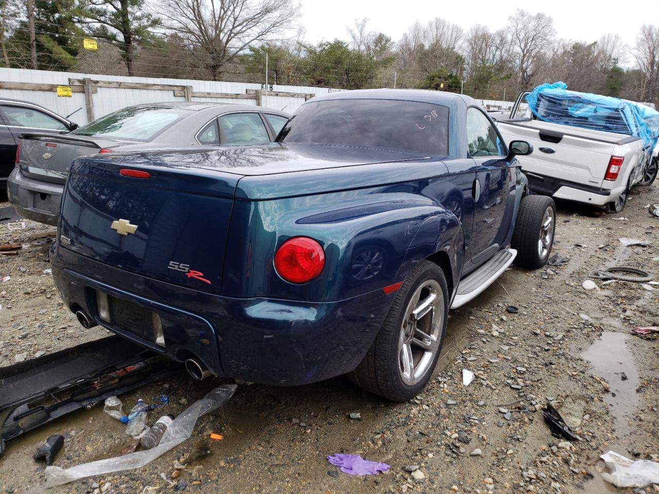 Photo 4 from auction – 2005 CHEVROLET SSR with VIN 1GCES14H15B116714