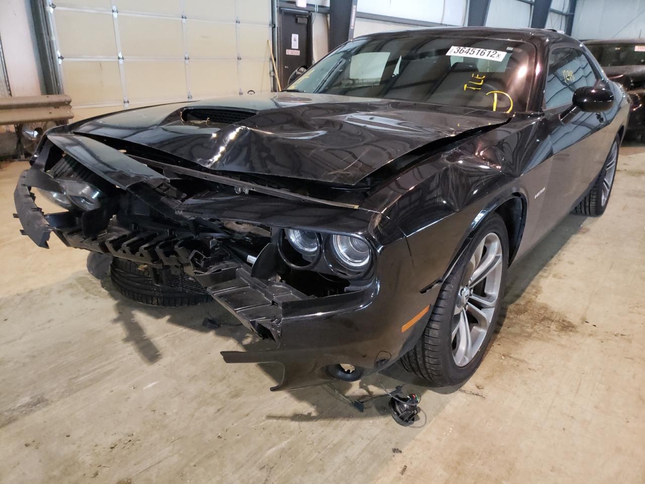 Photo 2 from auction – 2020 DODGE CHALLENGER with VIN 2C3CDZBT7LH230927