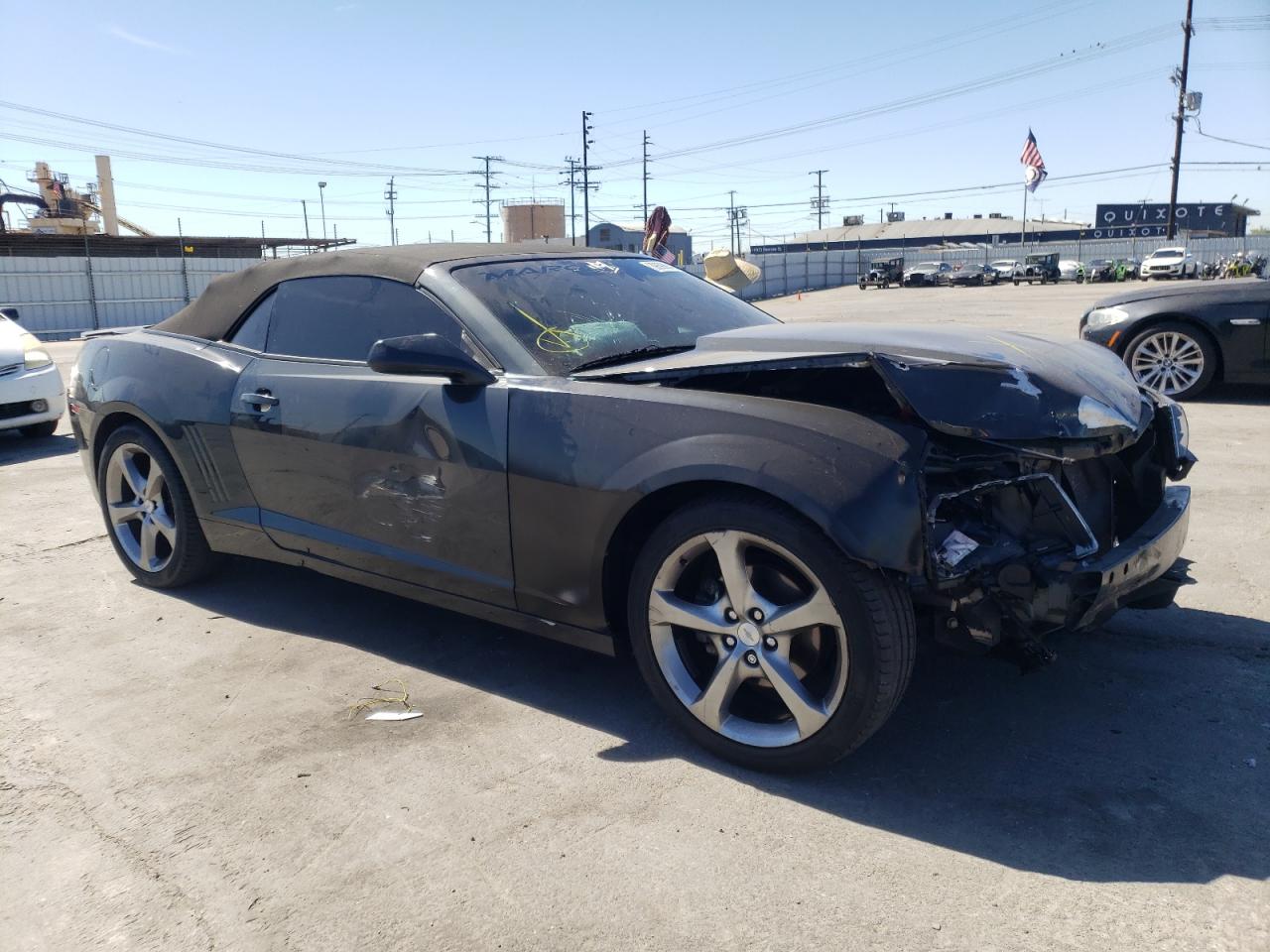 CHEVROLET CAMARO LT 2014 with VIN 2G1FC3D31E9239845 - Photo from auction