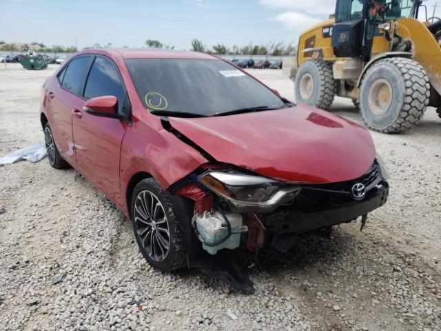 TOYOTA COROLLA L 2015 with VIN 2T1BURHEXFC289386 - Photo from auction