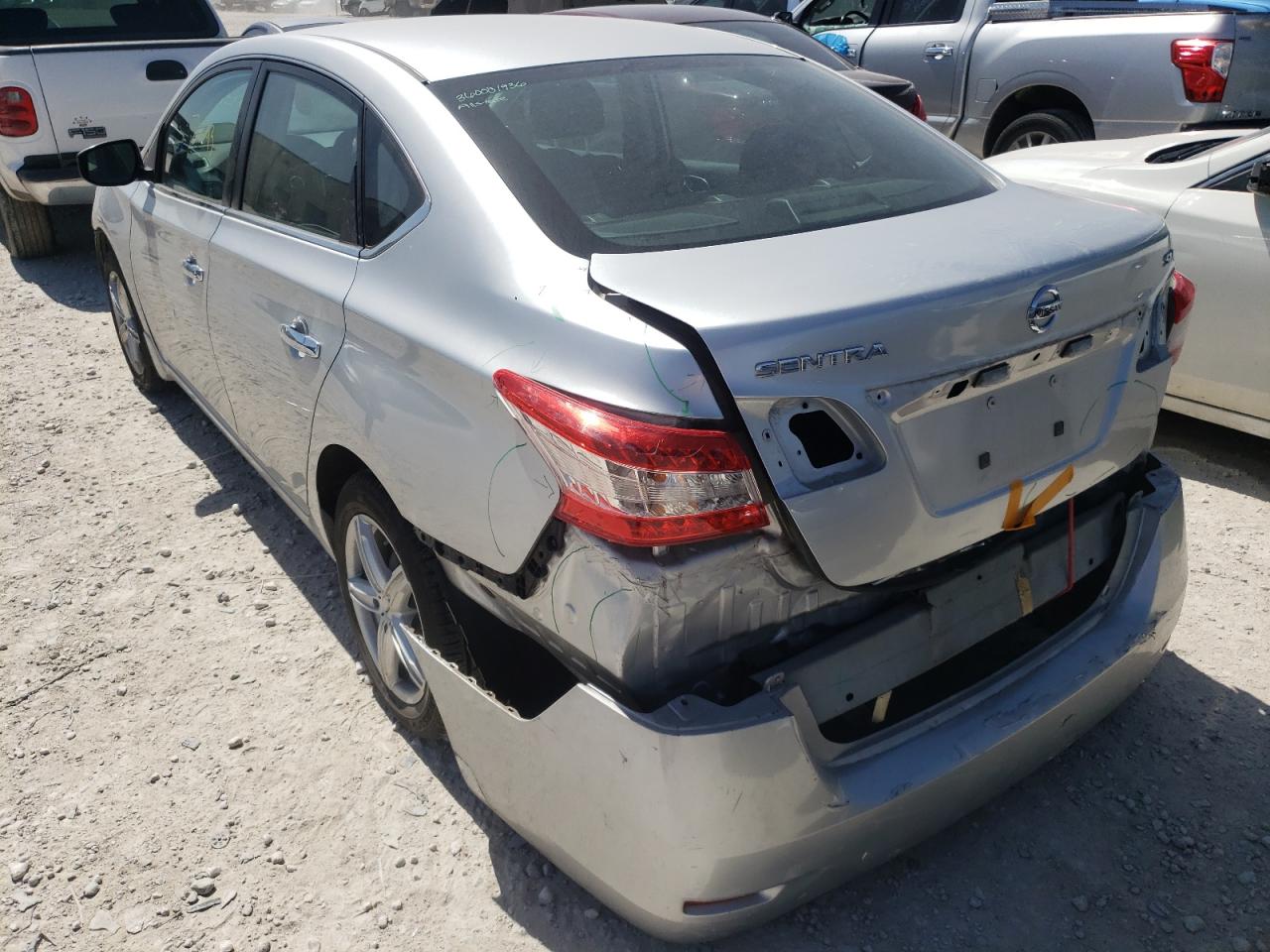 Photo 3 from auction – 2014 NISSAN SENTRA S with VIN 3N1AB7AP8EY322596