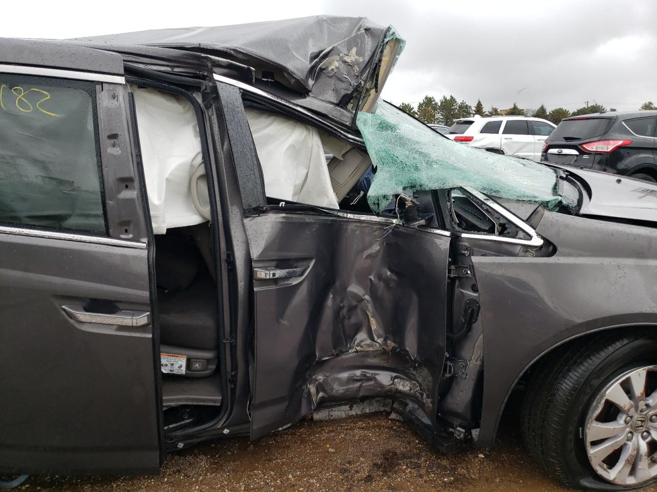 Photo 9 from auction – 2015 HONDA ODYSSEY EX with VIN 5FNRL5H43FB050646