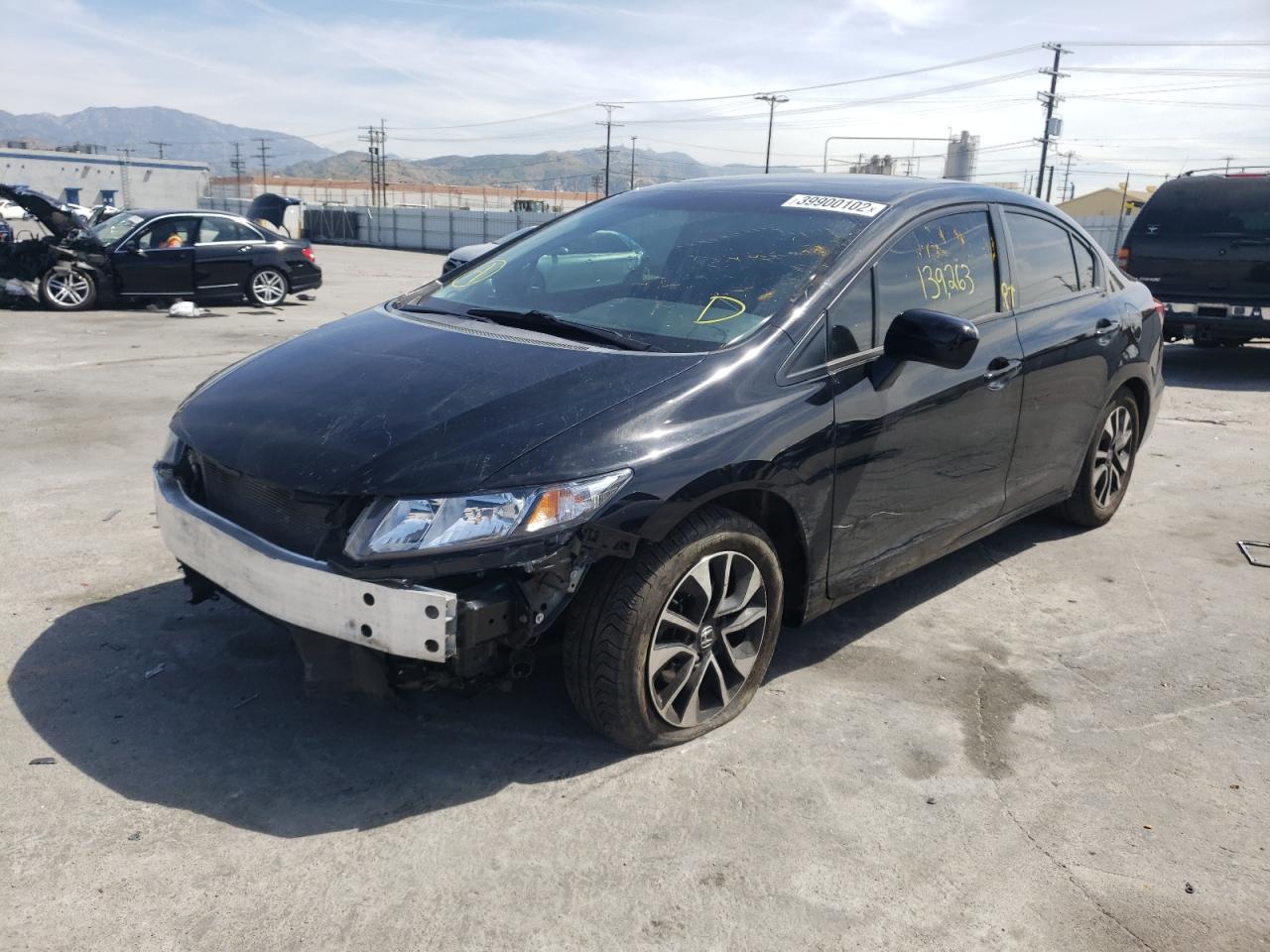 Photo 2 from auction – 2014 HONDA CIVIC EX with VIN 19XFB2F87EE263078