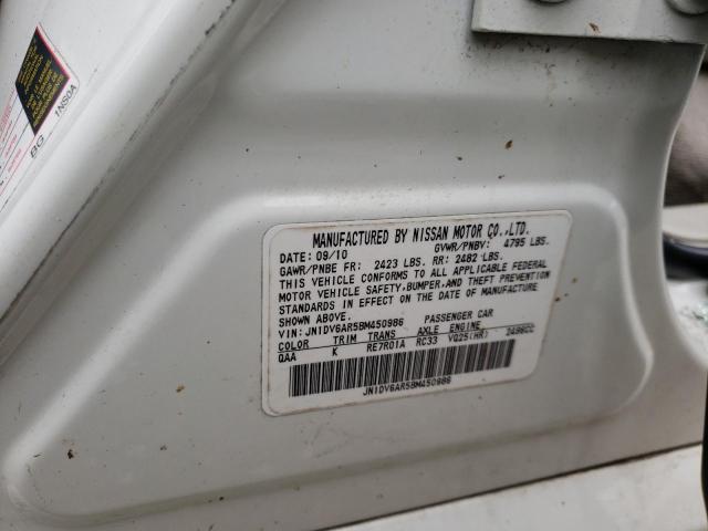 Photo 10 from auction – 2011 INFINITI G25 with VIN JN1DV6AR5BM450986