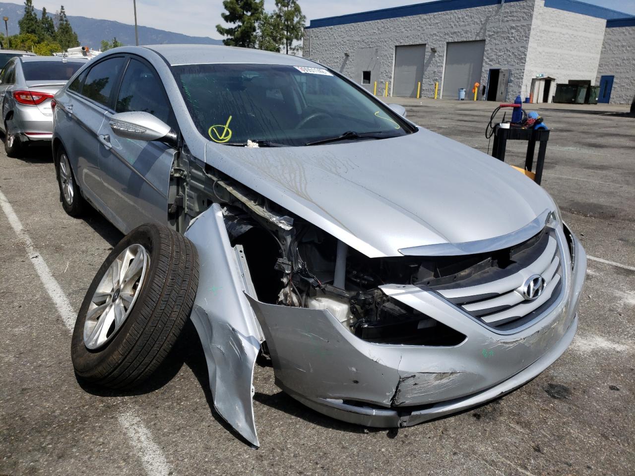 HYUNDAI SONATA GLS 2014 with VIN 5NPEB4AC5EH834307 - Photo from auction