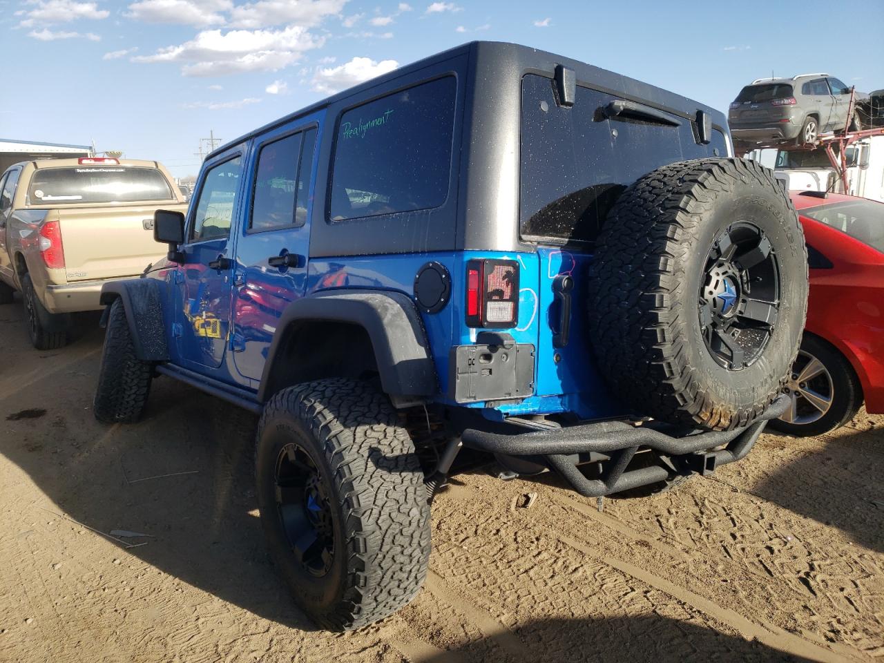 Photo 3 from auction – 2016 JEEP WRANGLER U with VIN 1C4BJWDG4GL180270