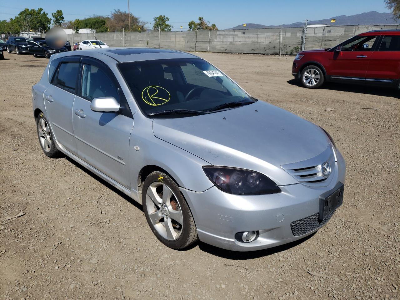 MAZDA 3 HATCHBAC 2006 with VIN JM1BK343061455474 - Photo from auction