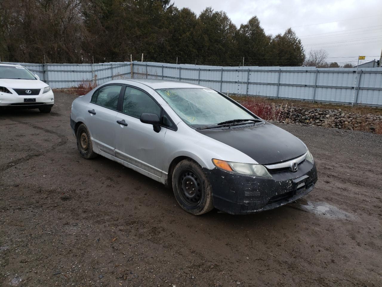 HONDA CIVIC DX 2008 with VIN 2HGFA15288H014843 - Photo from auction