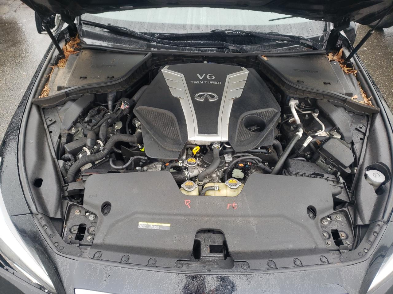 Photo 7 from auction – 2017 INFINITI Q50 RED SP with VIN JN1FV7AR7HM871826