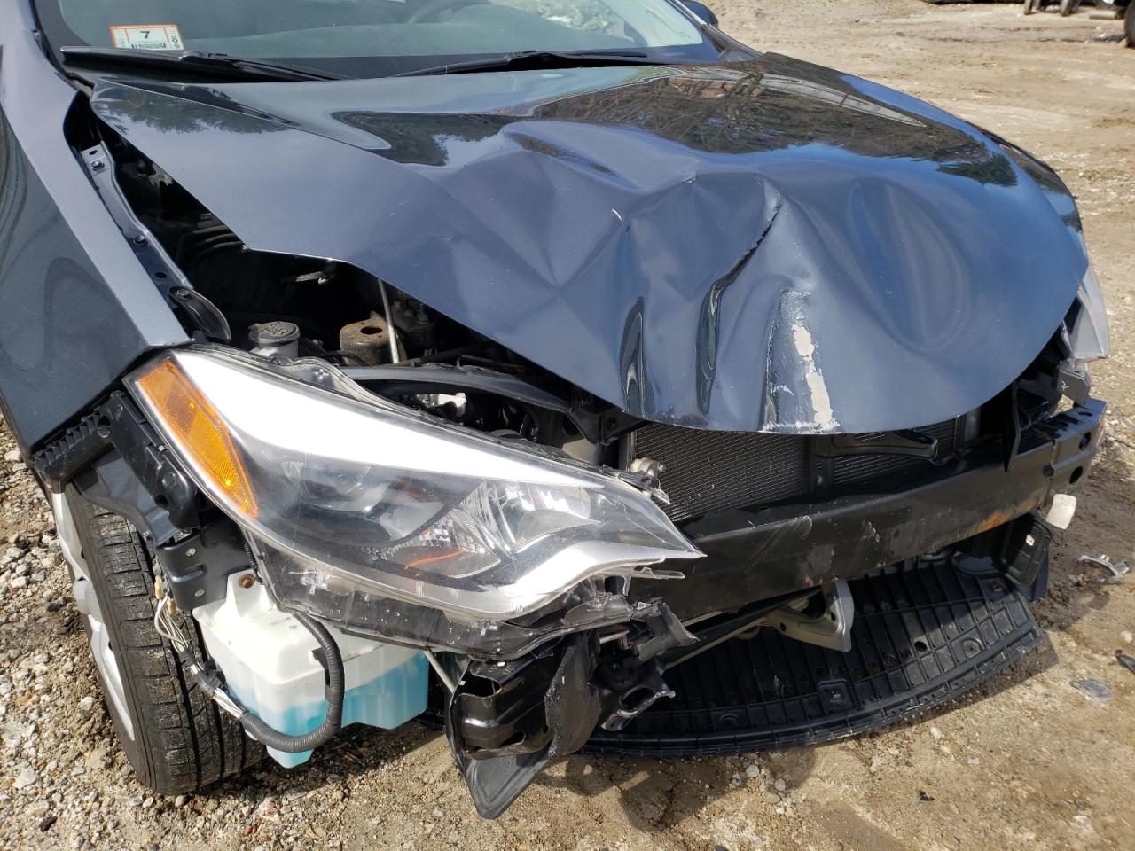 Photo 9 from auction – 2016 TOYOTA COROLLA L with VIN 2T1BURHE2GC735273