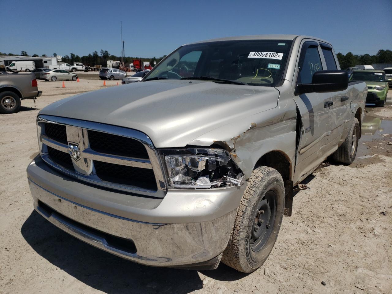 Photo 2 from auction – 2010 DODGE RAM 1500 with VIN 1D7RB1GP7AS194693