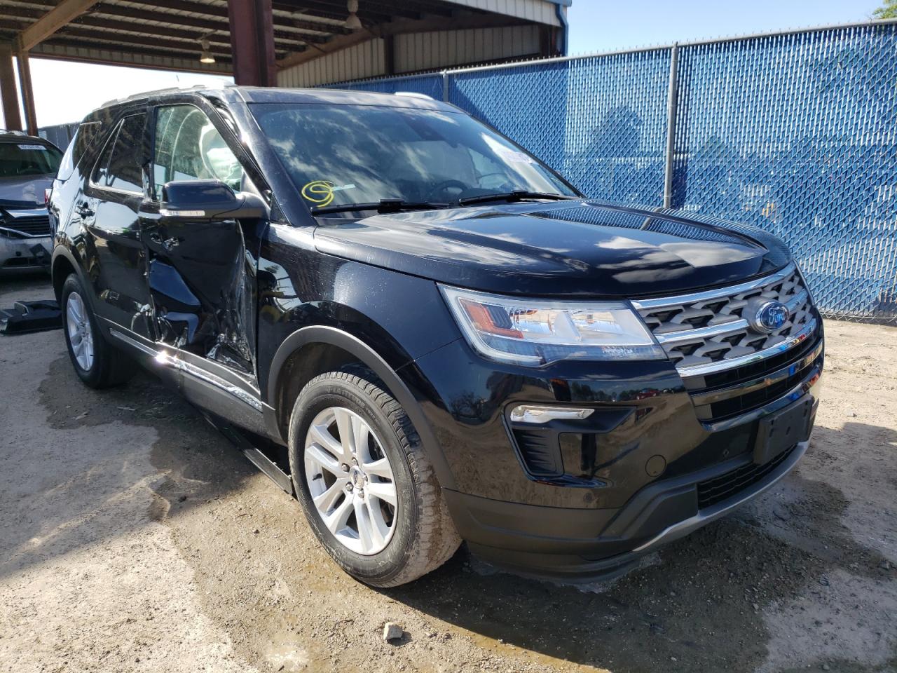 FORD EXPLORER X 2018 with VIN 1FM5K8D88JGB94778 - Photo from auction