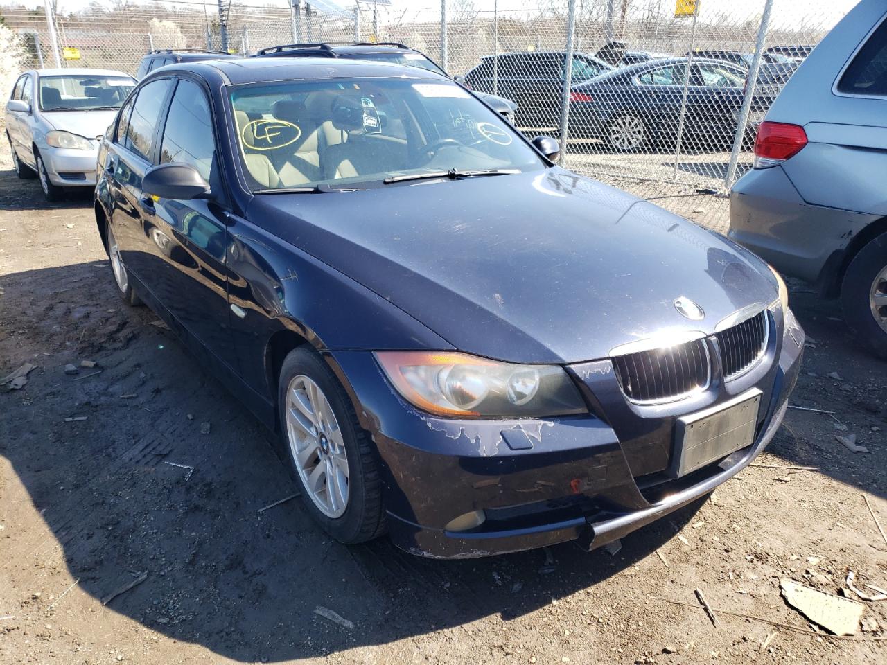 BMW 325 I 2006 with VIN WBAVB13536KX34526 - Photo from auction