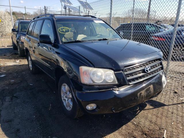 TOYOTA HIGHLANDER 2002 with VIN JTEHF21A620071030 - Photo from auction