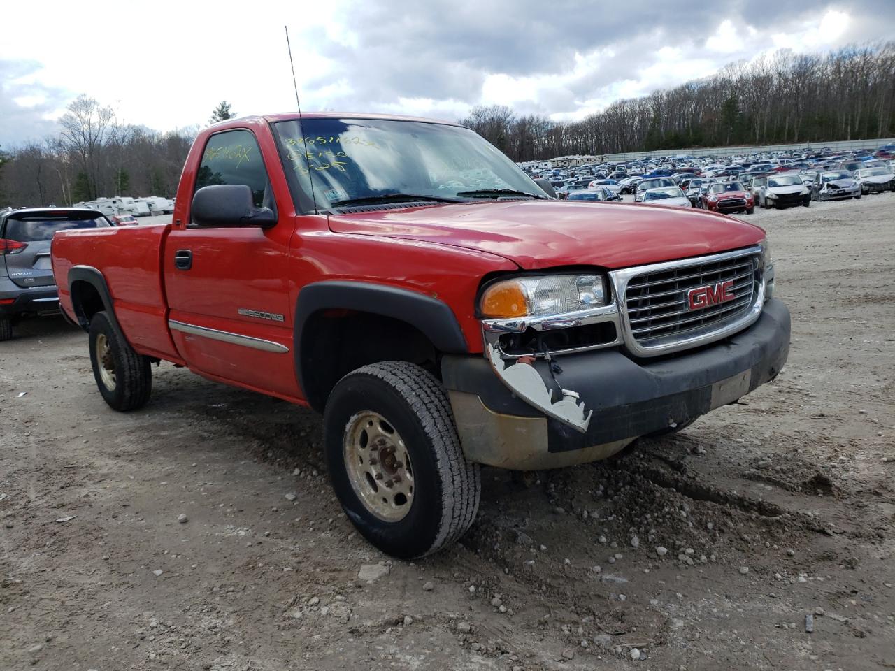 GMC SIERRA K25 2002 with VIN 1GTHK24U22E155273 - Photo from auction