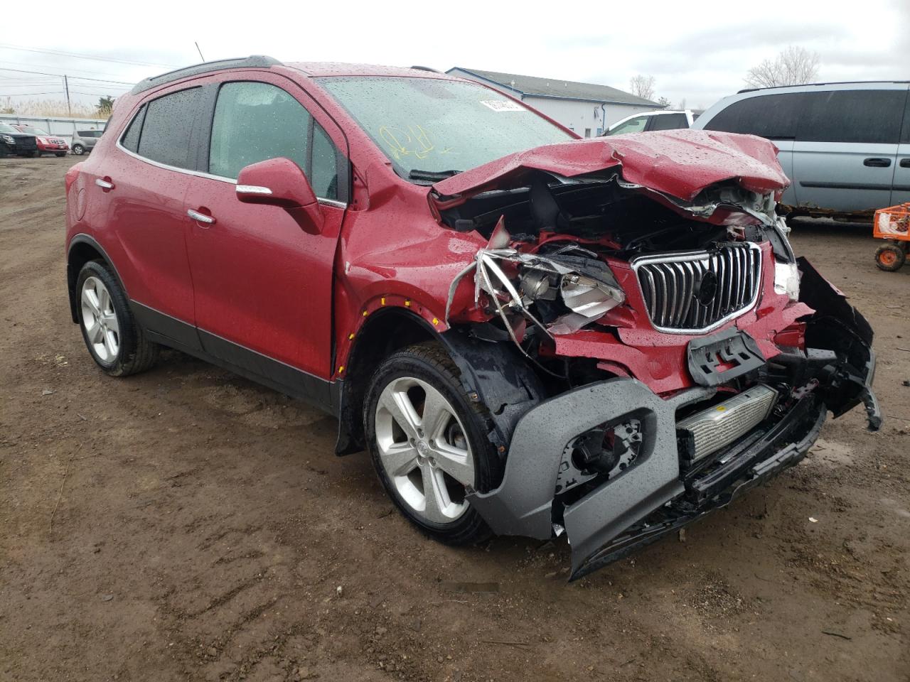 BUICK ENCORE CON 2015 with VIN KL4CJFSB5FB113350 - Photo from auction