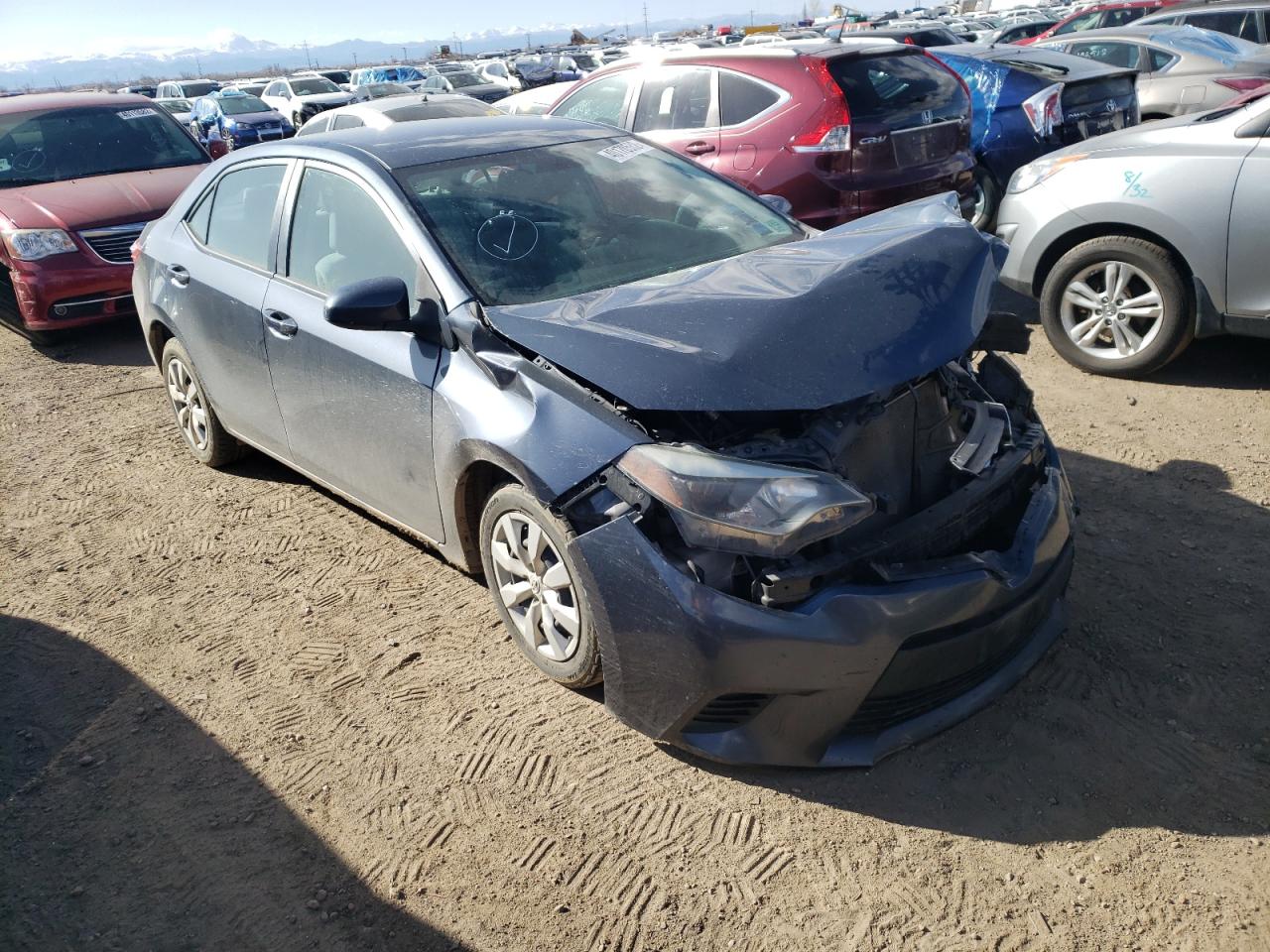 Photo 1 from auction – 2014 TOYOTA COROLLA L with VIN 5YFBURHE6EP097882