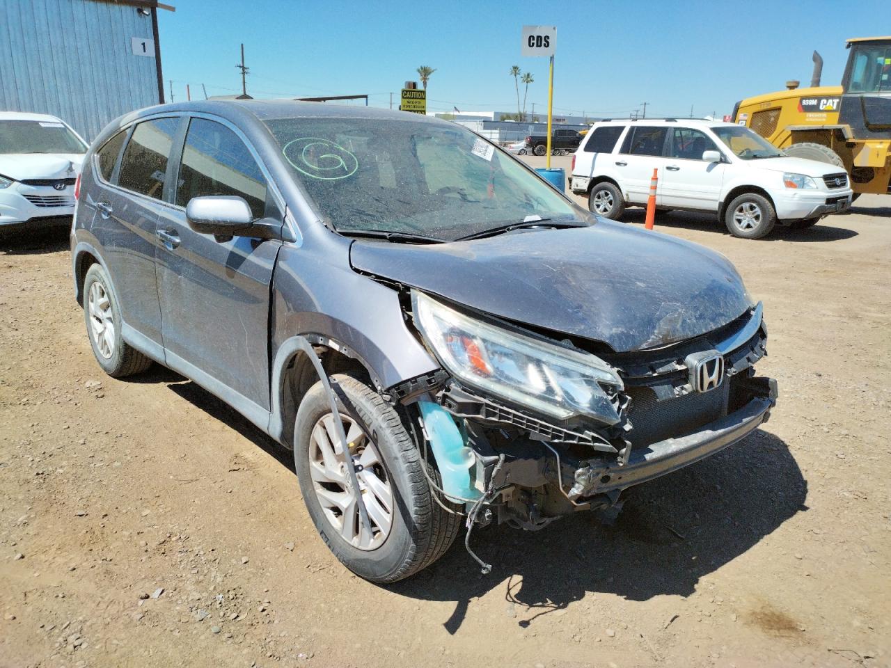 Photo 1 from auction – 2015 HONDA CR-V EX with VIN 2HKRM3H55FH541327