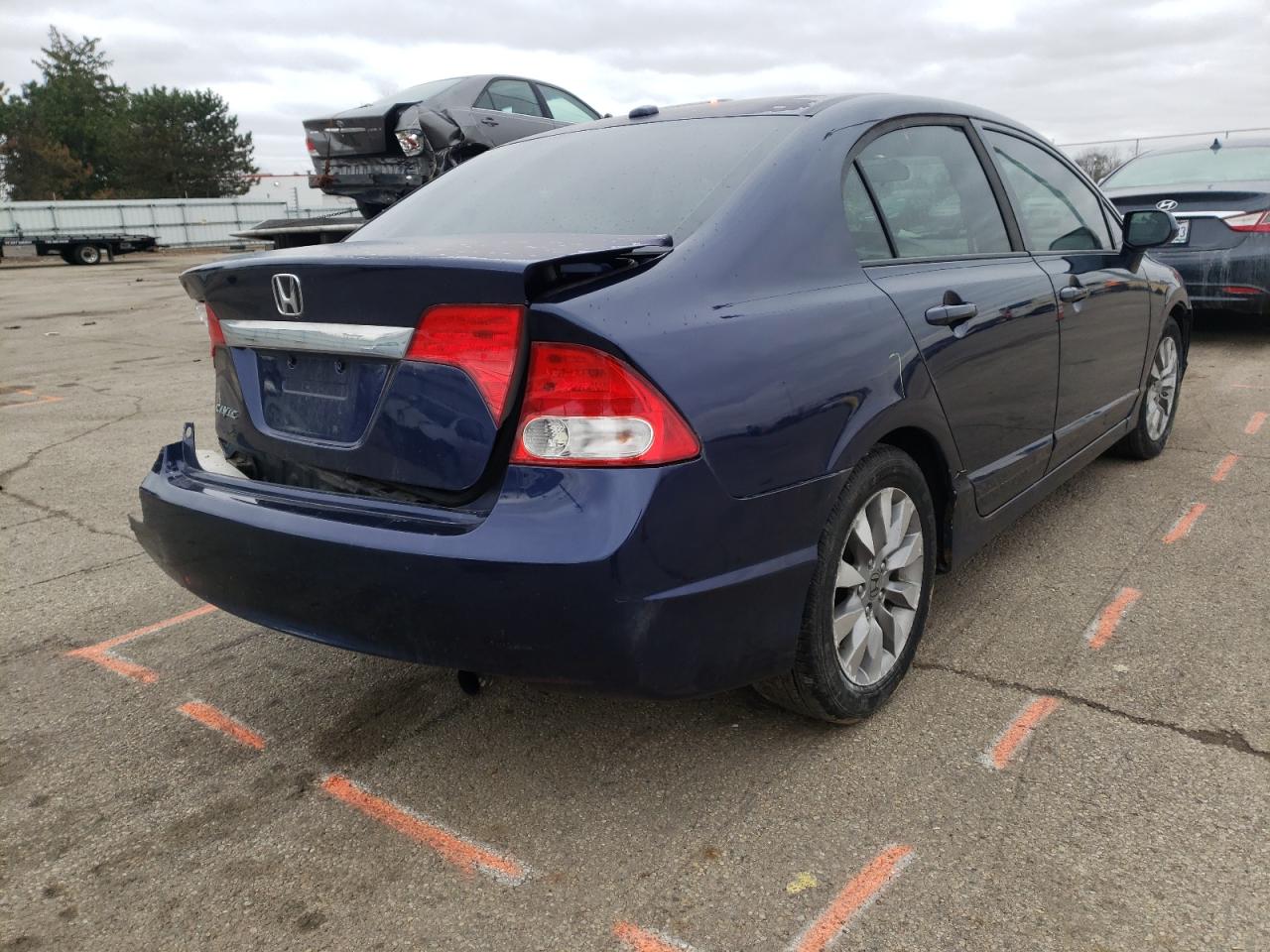 Photo 4 from auction – 2010 HONDA CIVIC with VIN 2HGFA1F88AH550023