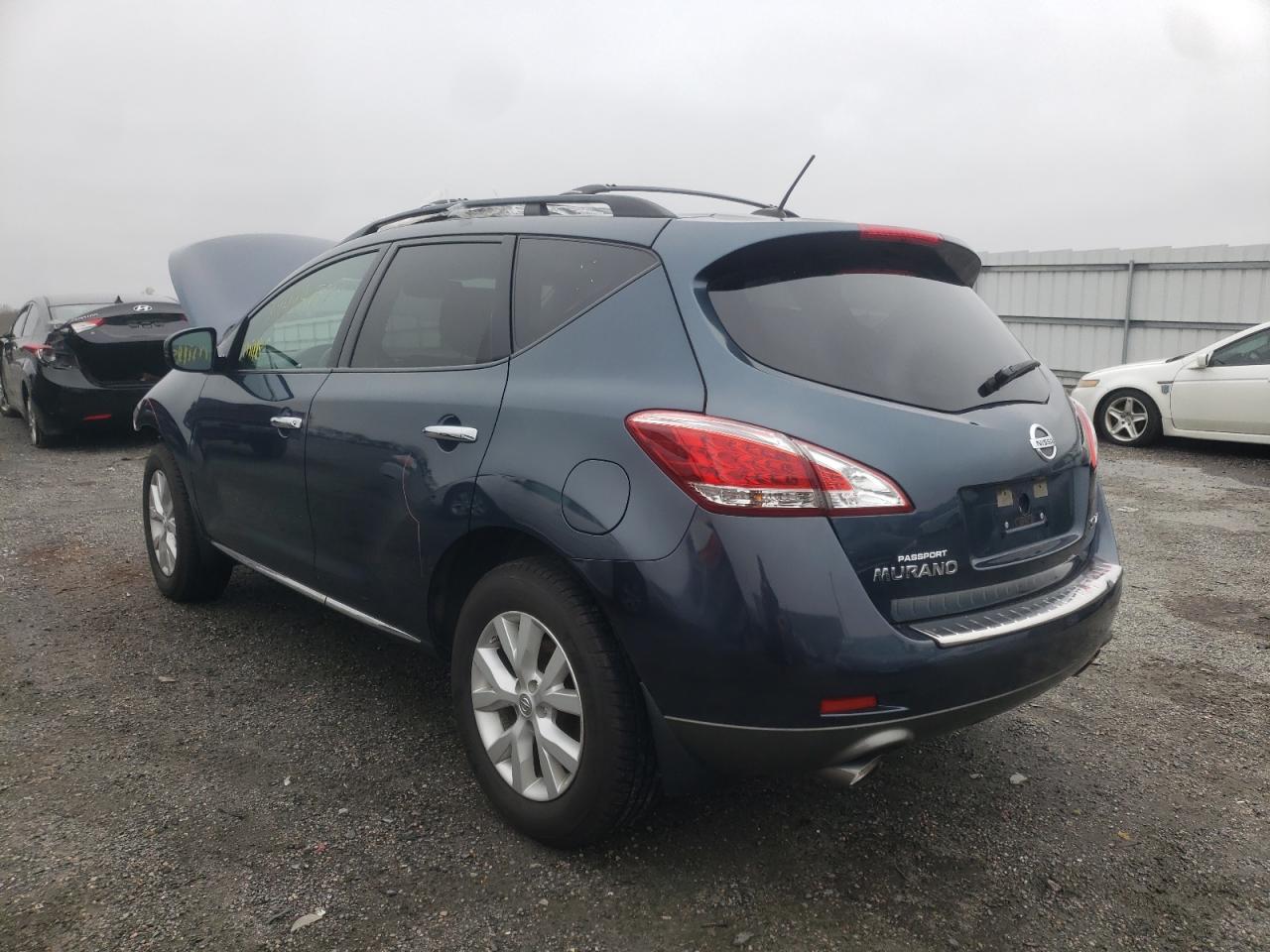 Photo 3 from auction – 2011 NISSAN MURANO S with VIN JN8AZ1MW5BW159213