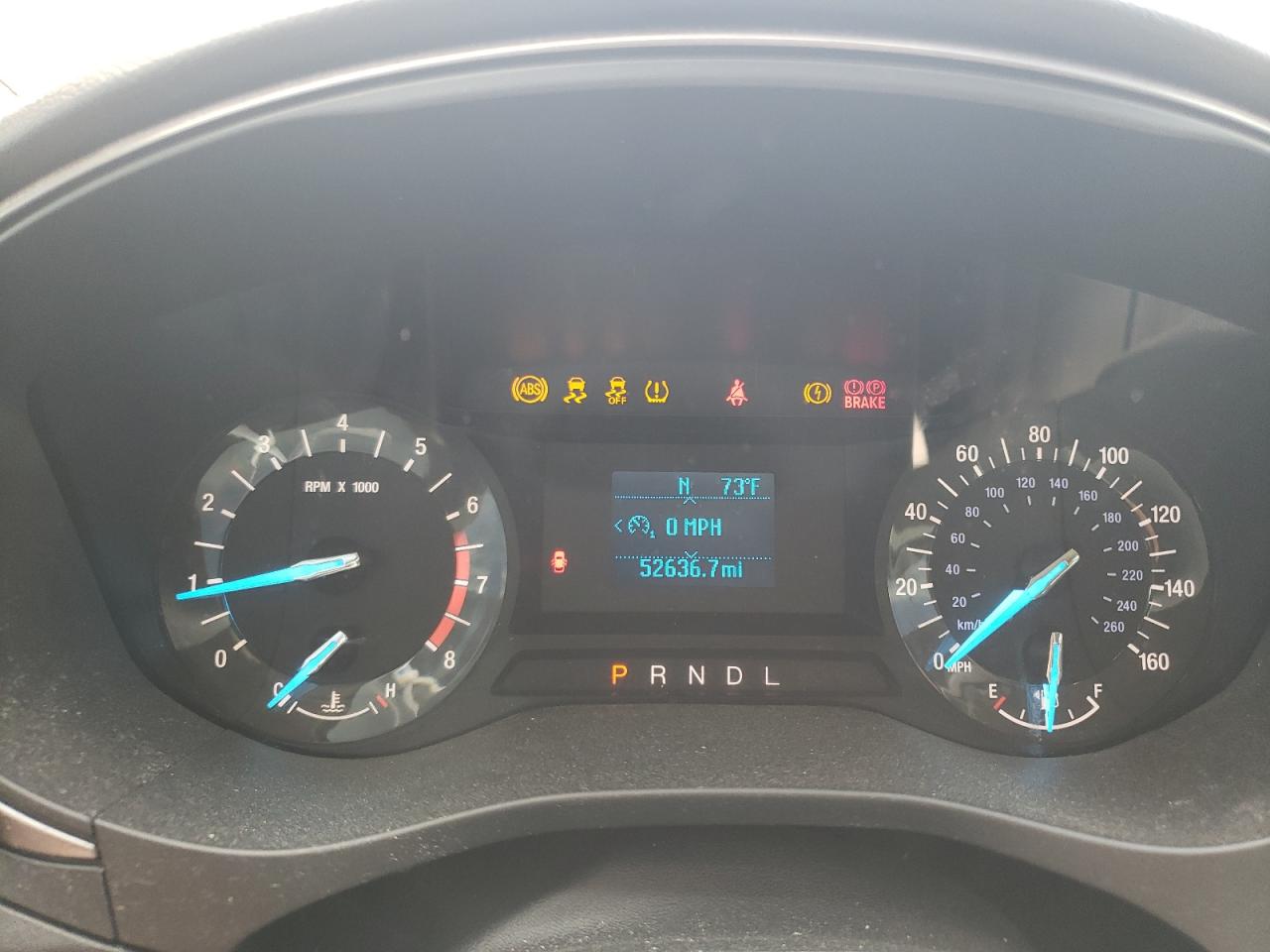 Photo 8 from auction – 2017 FORD FUSION S with VIN 3FA6P0G75HR226898