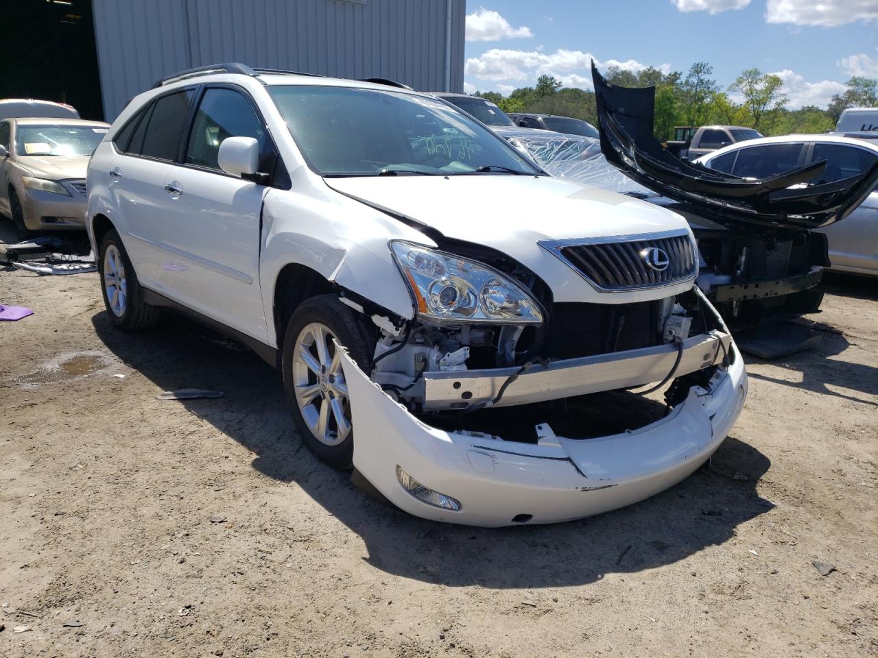 LEXUS RX 350 2008 with VIN 2T2GK31U88C044322 - Photo from auction