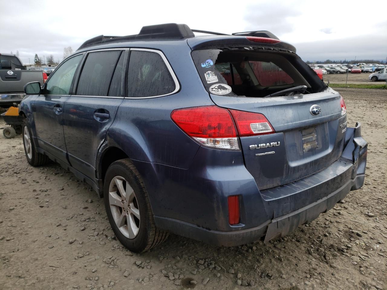 Photo 3 from auction – 2013 SUBARU OUTBACK 2. with VIN 4S4BRBCC9D3278766