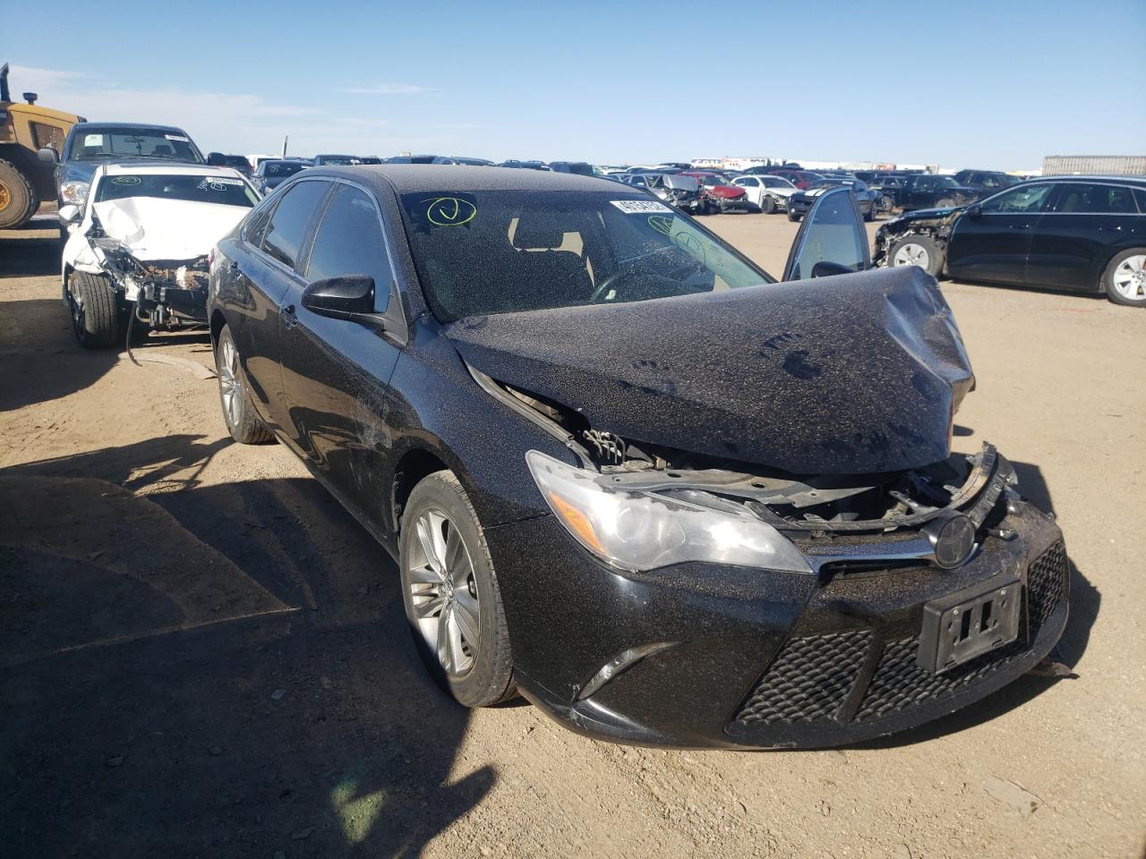 TOYOTA CAMRY LE 2017 with VIN 4T1BF1FK6HU387045 - Photo from auction