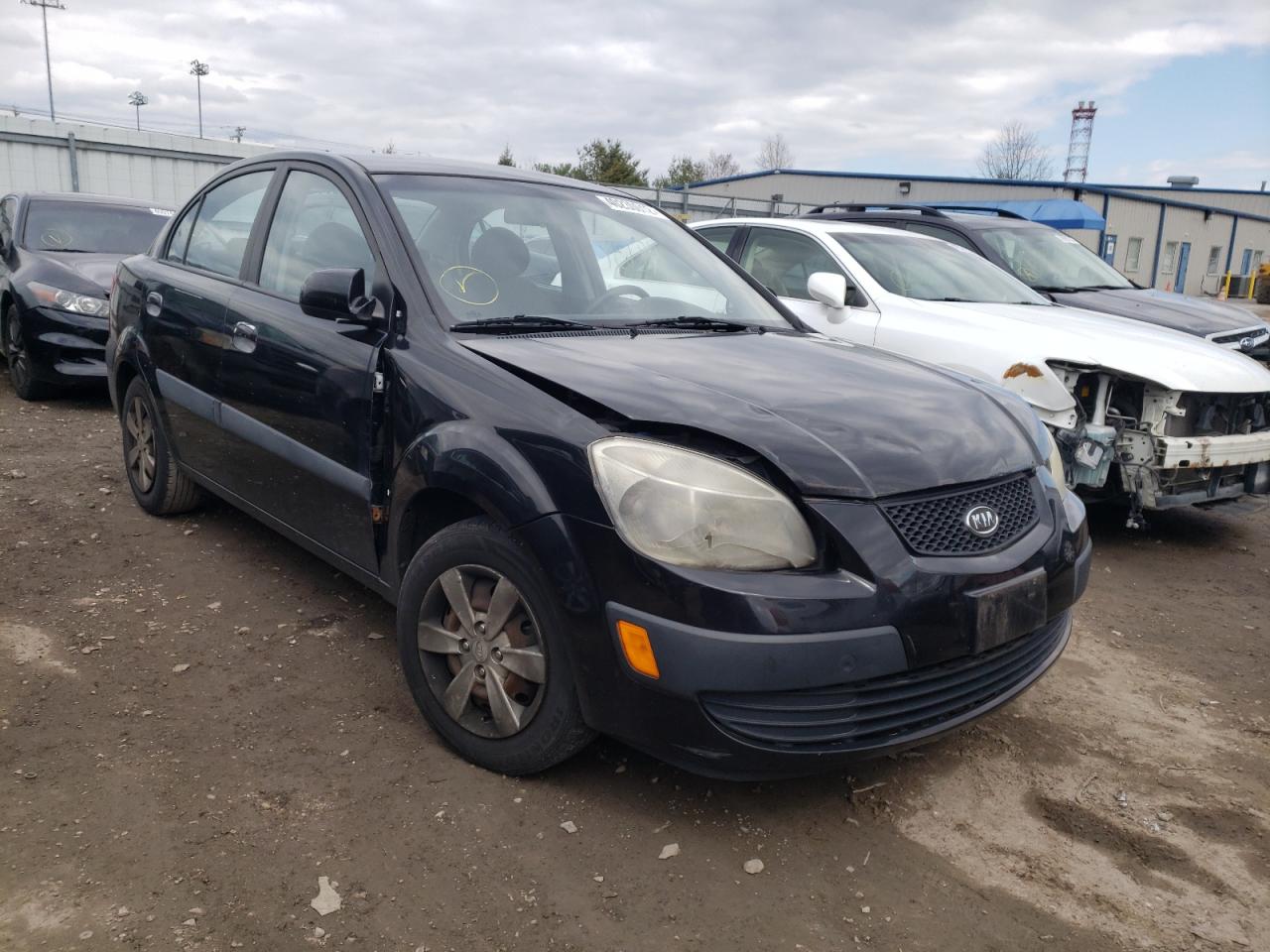 KIA RIO BASE 2008 with VIN KNADE123886306904 - Photo from auction