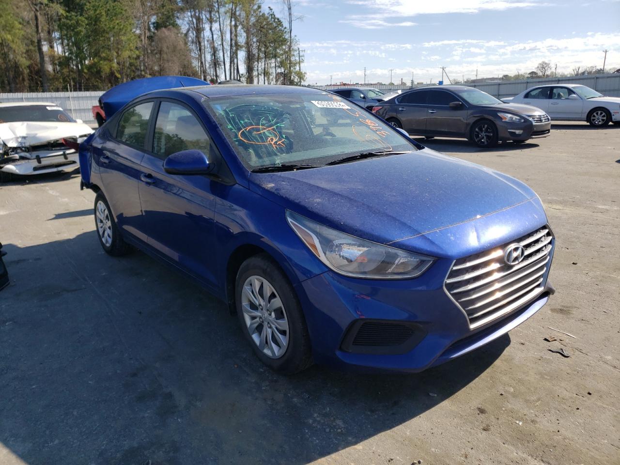 Photo 1 from auction – 2019 HYUNDAI ACCENT SE with VIN 3KPC24A39KE051613