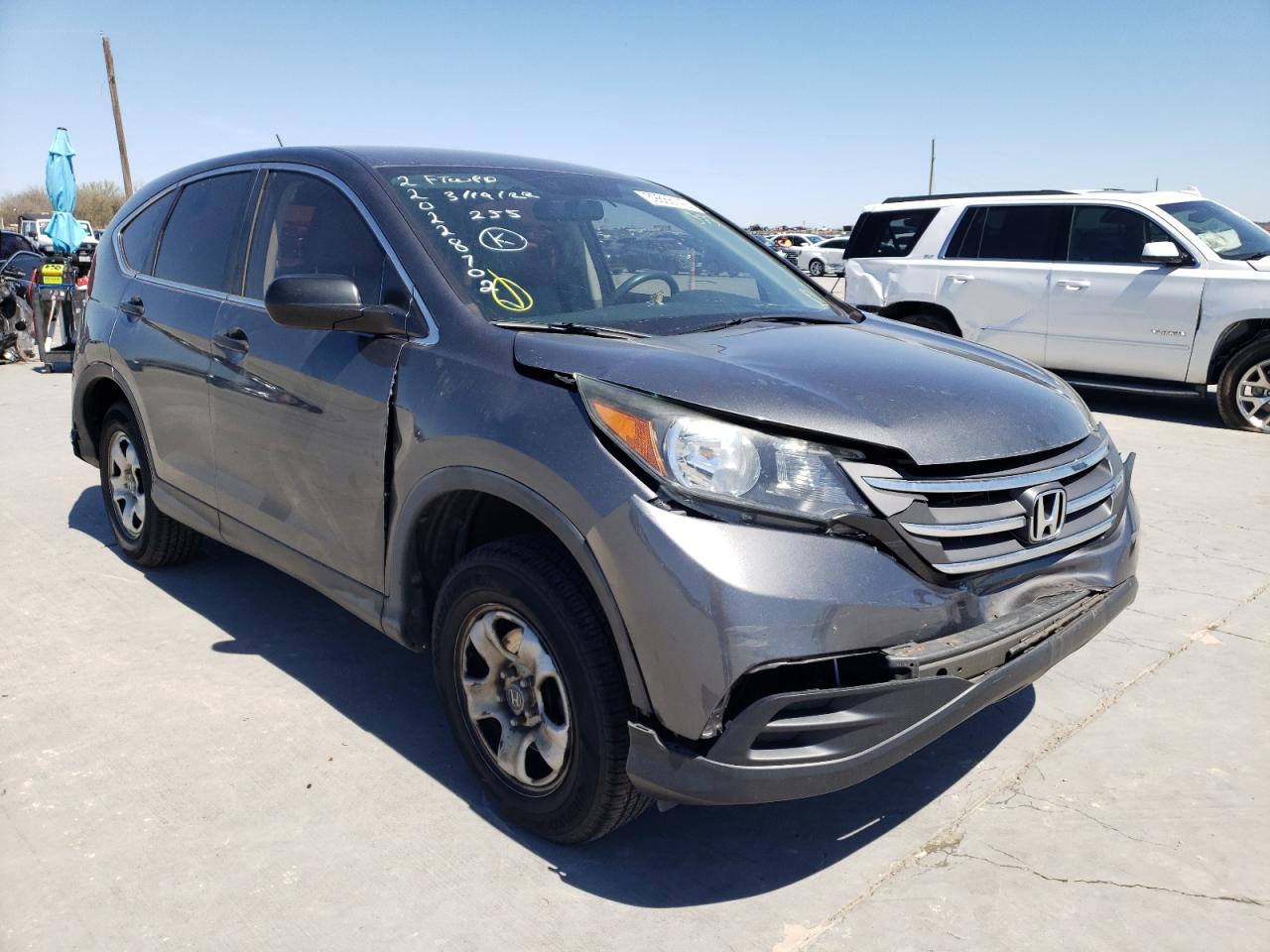 Photo 1 from auction – 2012 HONDA CR-V LX with VIN 5J6RM4H30CL054753