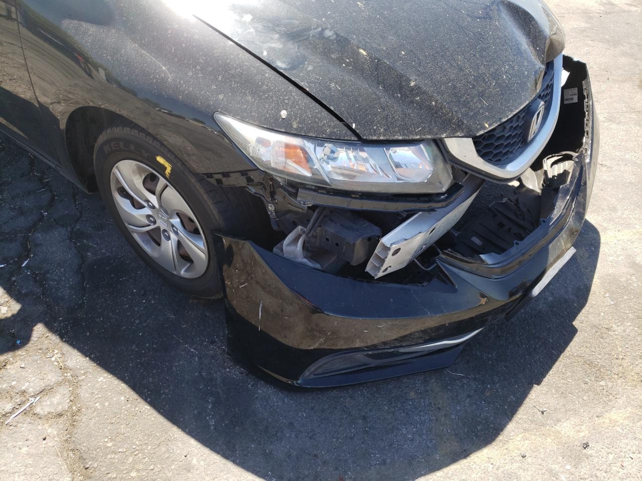 Photo 9 from auction – 2015 HONDA CIVIC LX with VIN 19XFB2F57FE706286