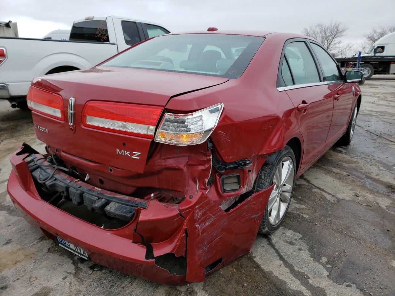 Photo 4 from auction – 2010 LINCOLN MKZ with VIN 3LNHL2GC5AR636562