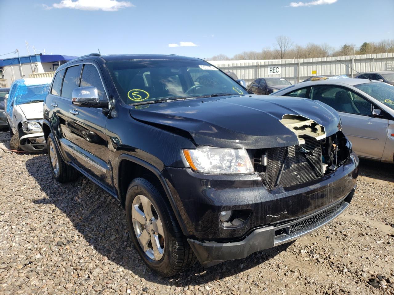 Photo 1 from auction – 2013 JEEP GRAND CHER with VIN 1C4RJEBG9DC596144