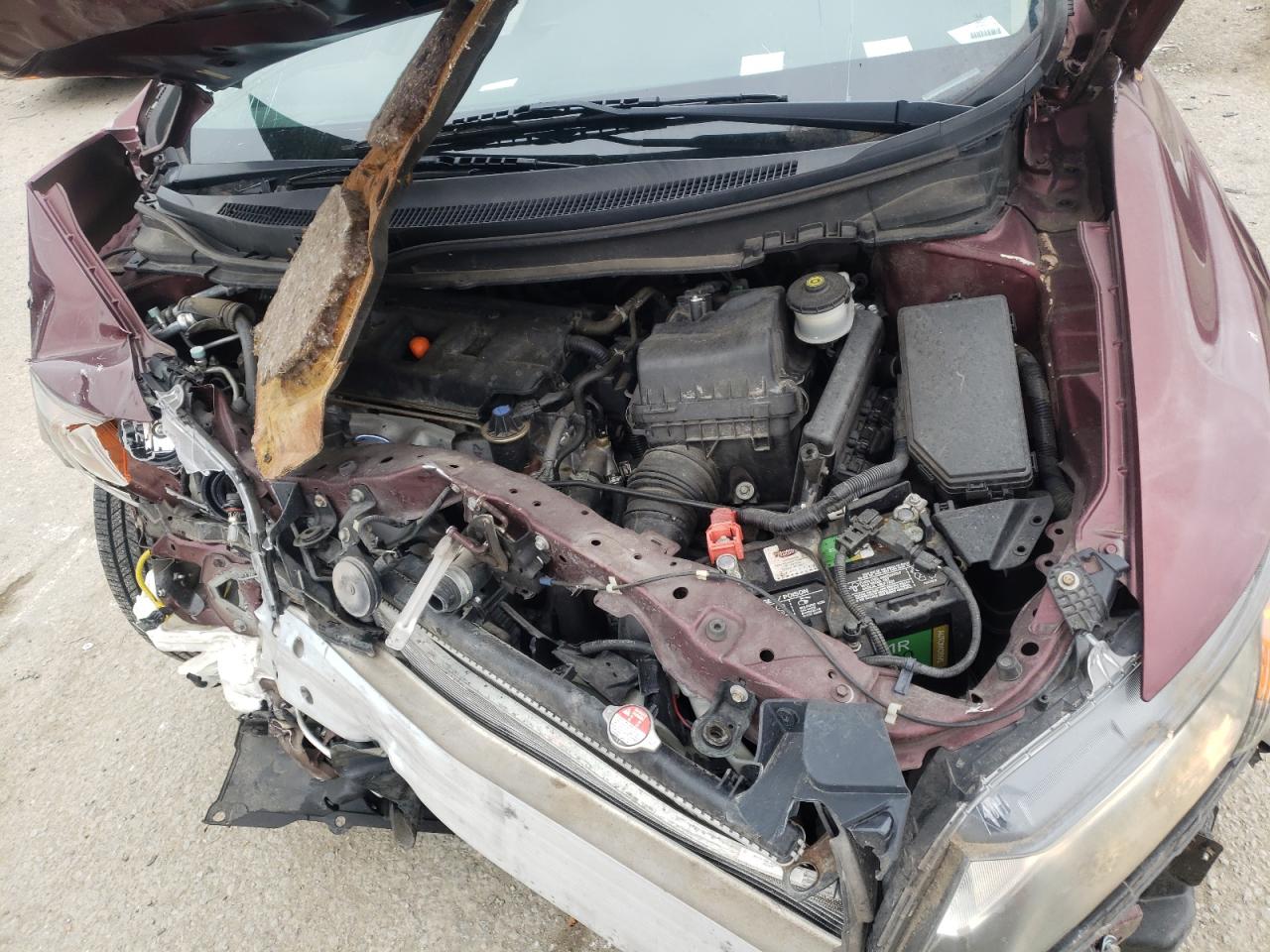 Photo 7 from auction – 2012 HONDA CIVIC LX with VIN 19XFB2F54CE051693