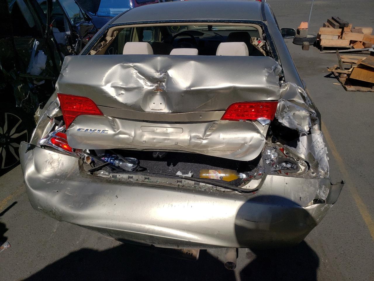Photo 9 from auction – 2007 HONDA CIVIC EX with VIN JHMFA16817S007451
