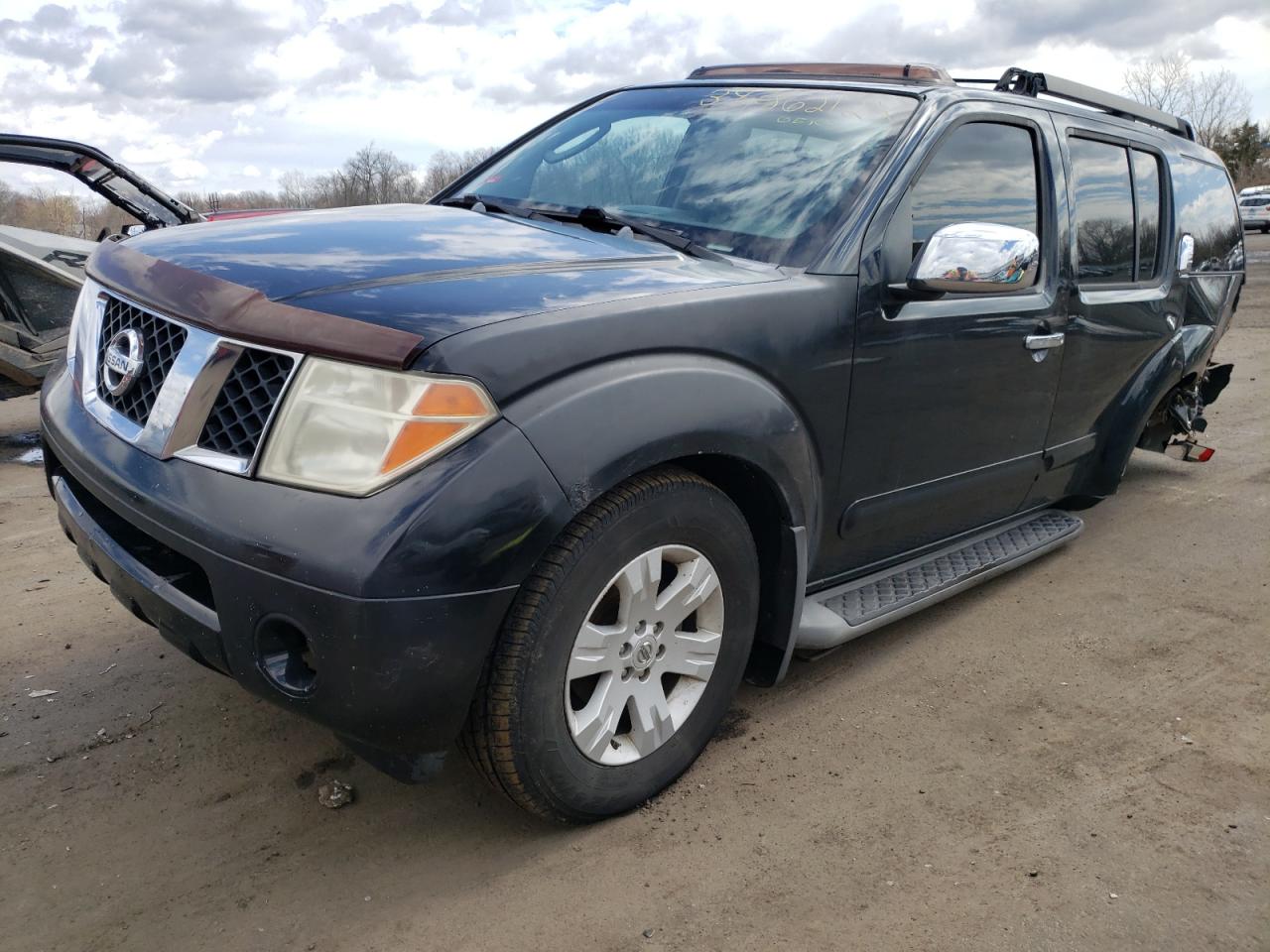 Photo 2 from auction – 2005 NISSAN PATHFINDER with VIN 5N1AR18W35C749952