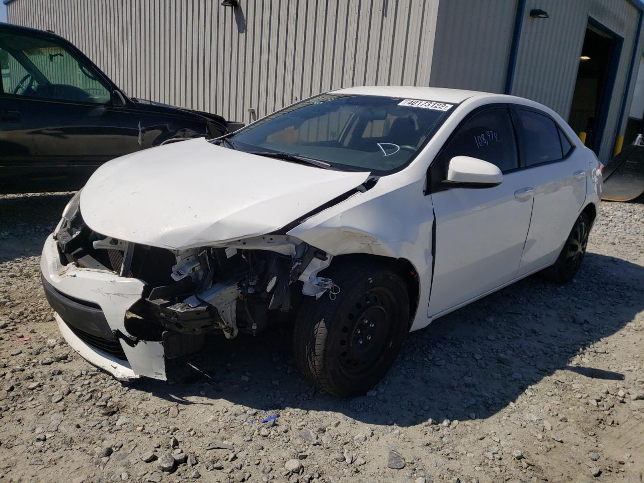 Photo 2 from auction – 2014 TOYOTA COROLLA L with VIN 2T1BURHE7EC160939