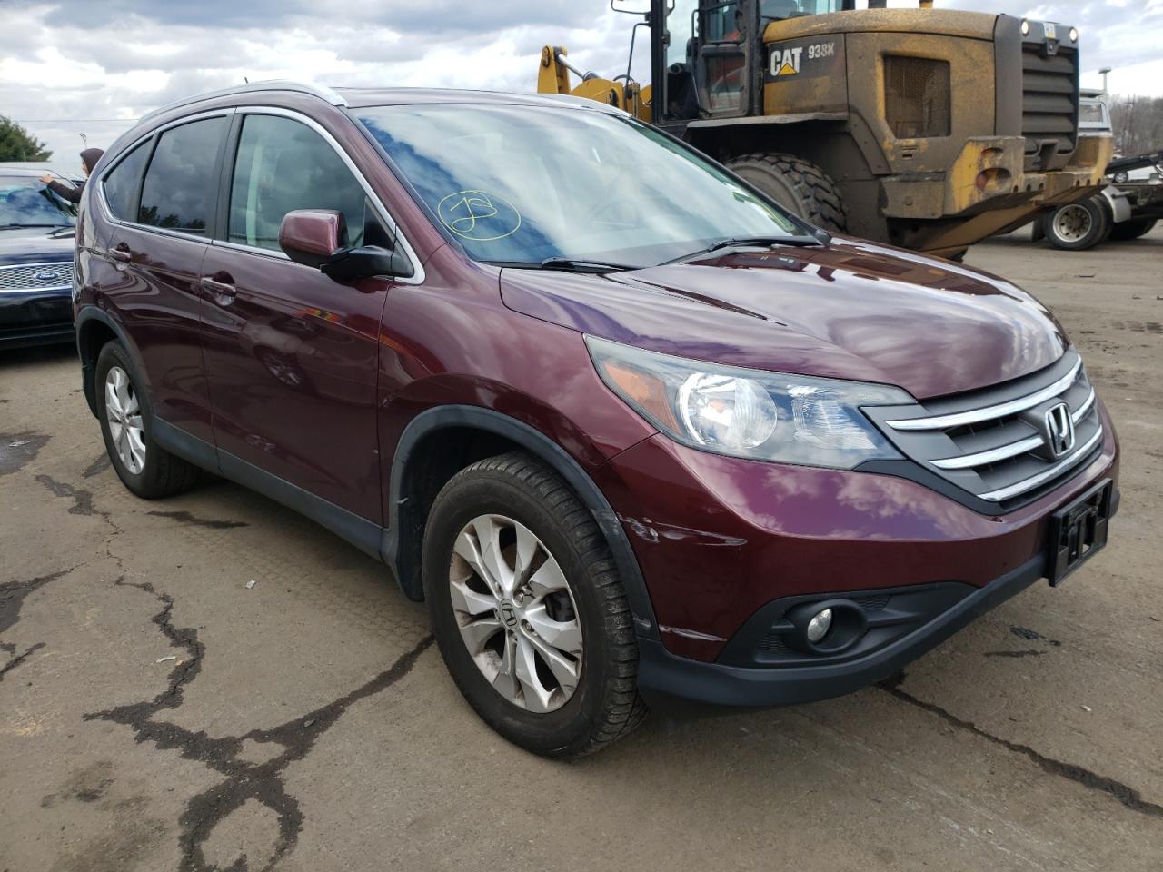 HONDA CR-V EXL 2014 with VIN 5J6RM4H78EL059690 - Photo from auction