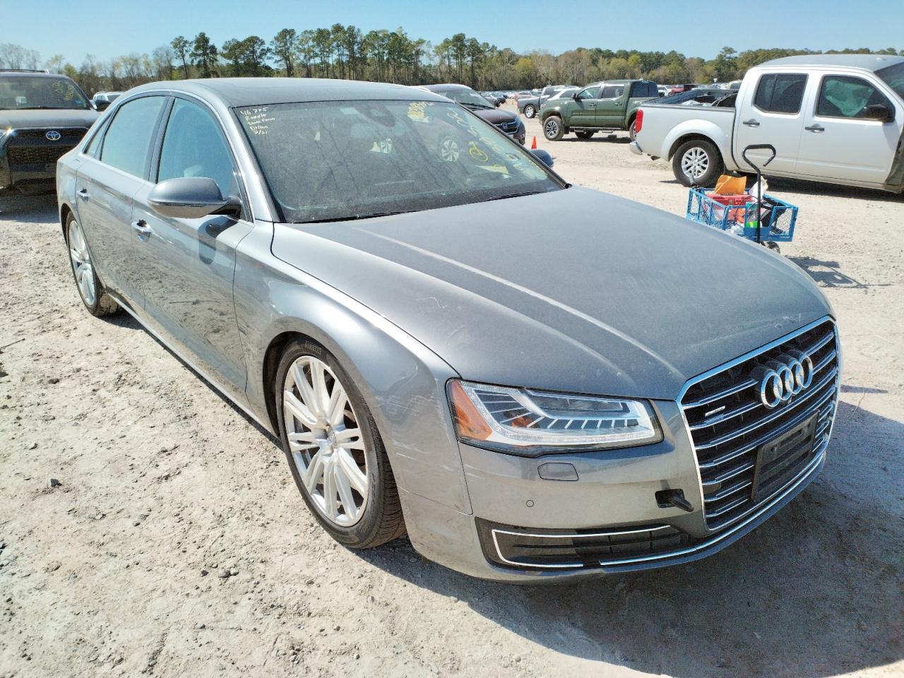 AUDI A8 L QUATT 2016 with VIN WAU34AFD2GN009603 - Photo from auction