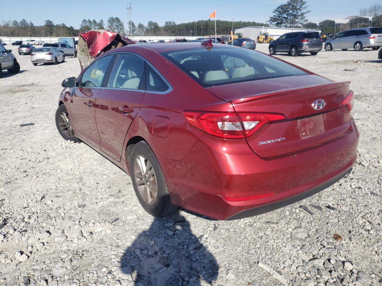 Photo 3 from auction – 2015 HYUNDAI SONATA SE with VIN 5NPE24AF9FH075012