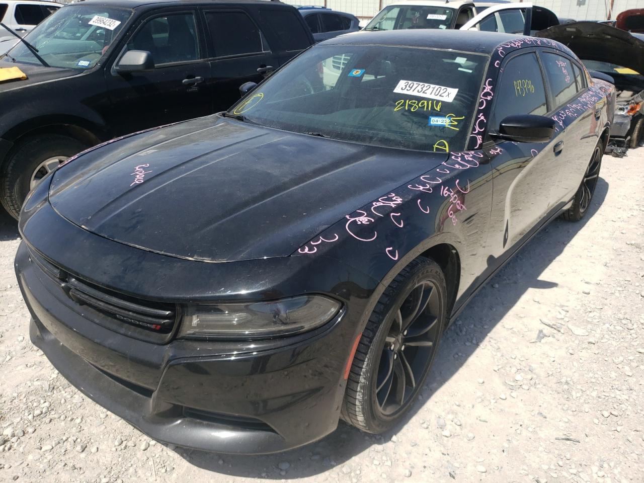 Photo 2 from auction – 2016 DODGE CHARGER SE with VIN 2C3CDXBG1GH218916