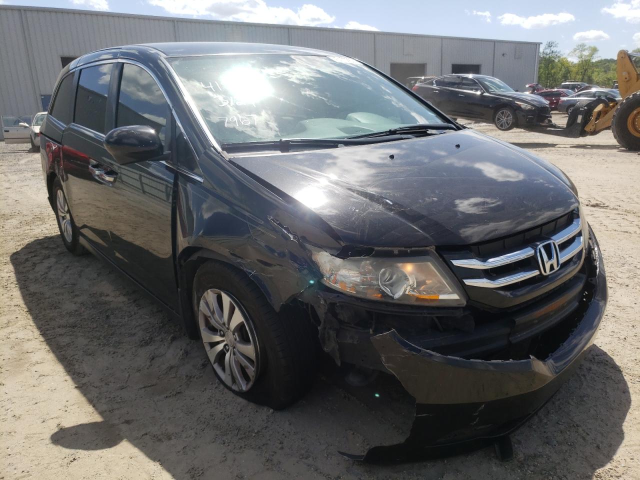 Photo 1 from auction – 2015 HONDA ODYSSEY EX with VIN 5FNRL5H4XFB087967