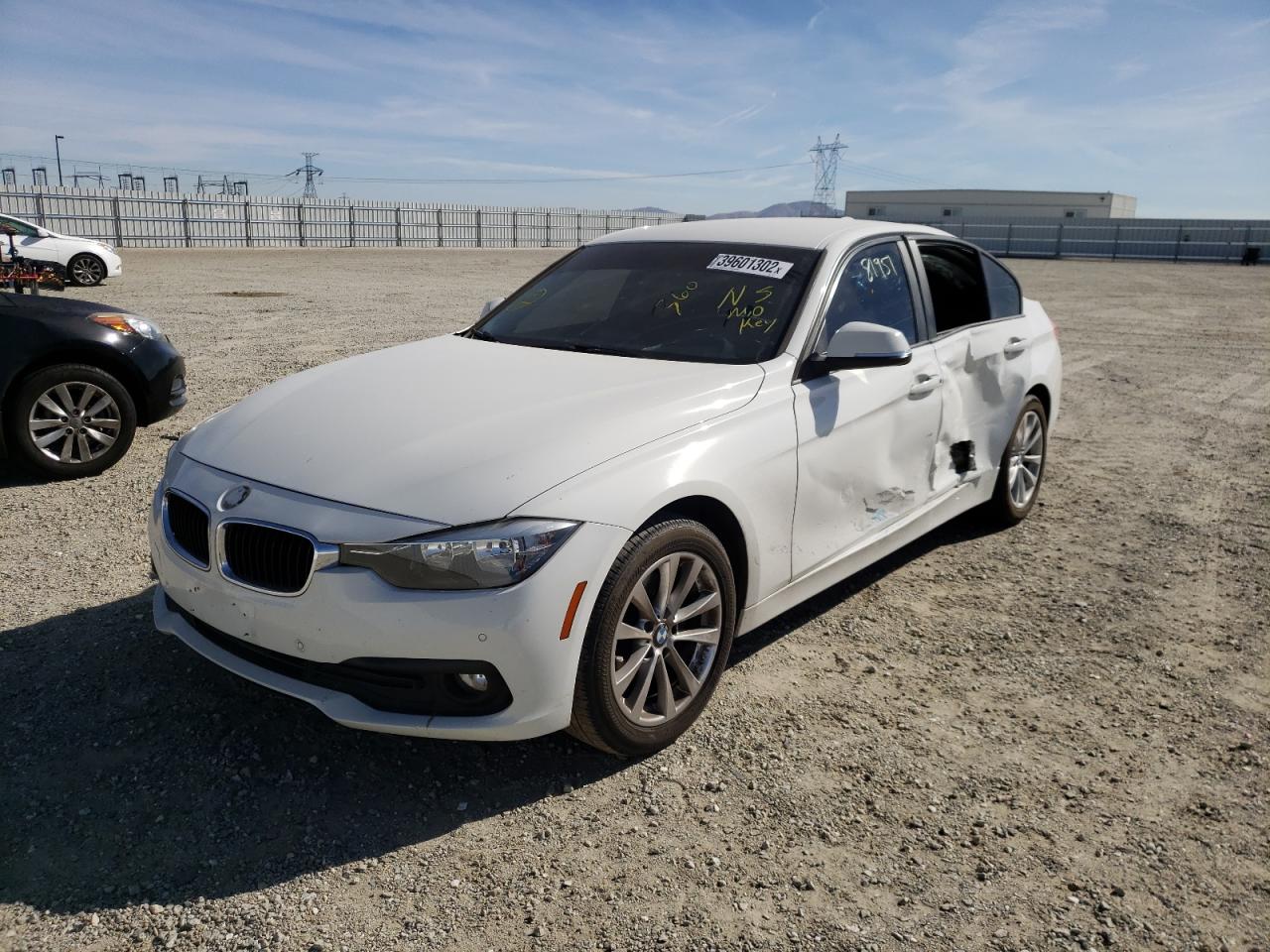 Photo 2 from auction – 2017 BMW 320 I with VIN WBA8E1G59HNU15275