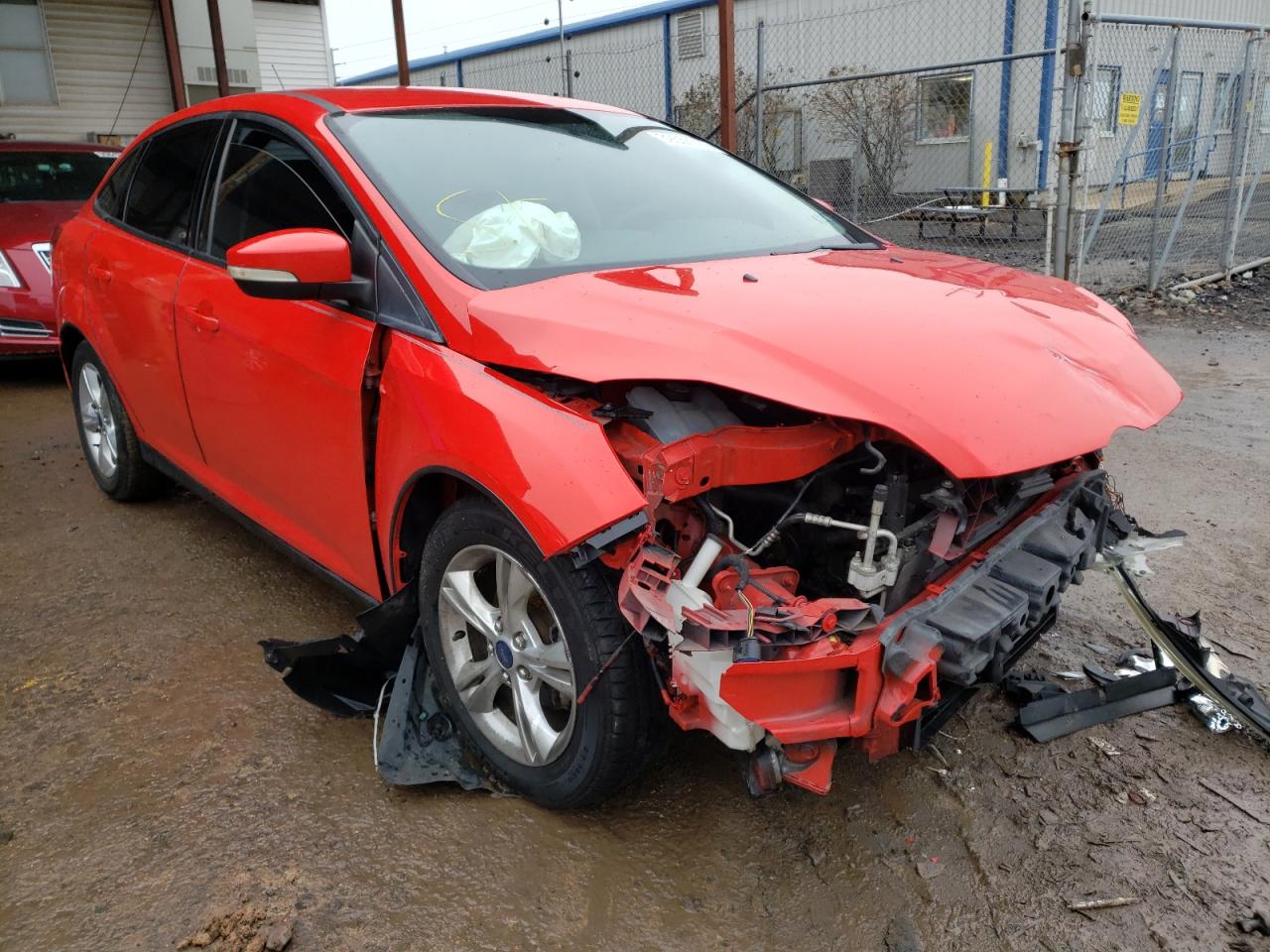 FORD FOCUS SE 2014 with VIN 1FADP3F26EL189207 - Photo from auction