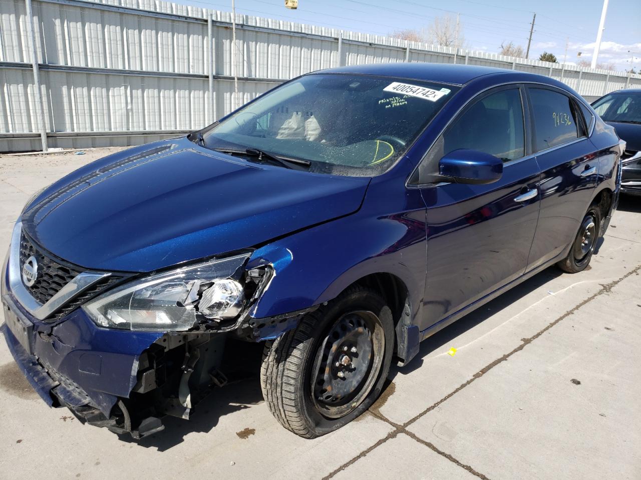 Photo 2 from auction – 2017 NISSAN SENTRA S with VIN 3N1AB7AP8HY242736