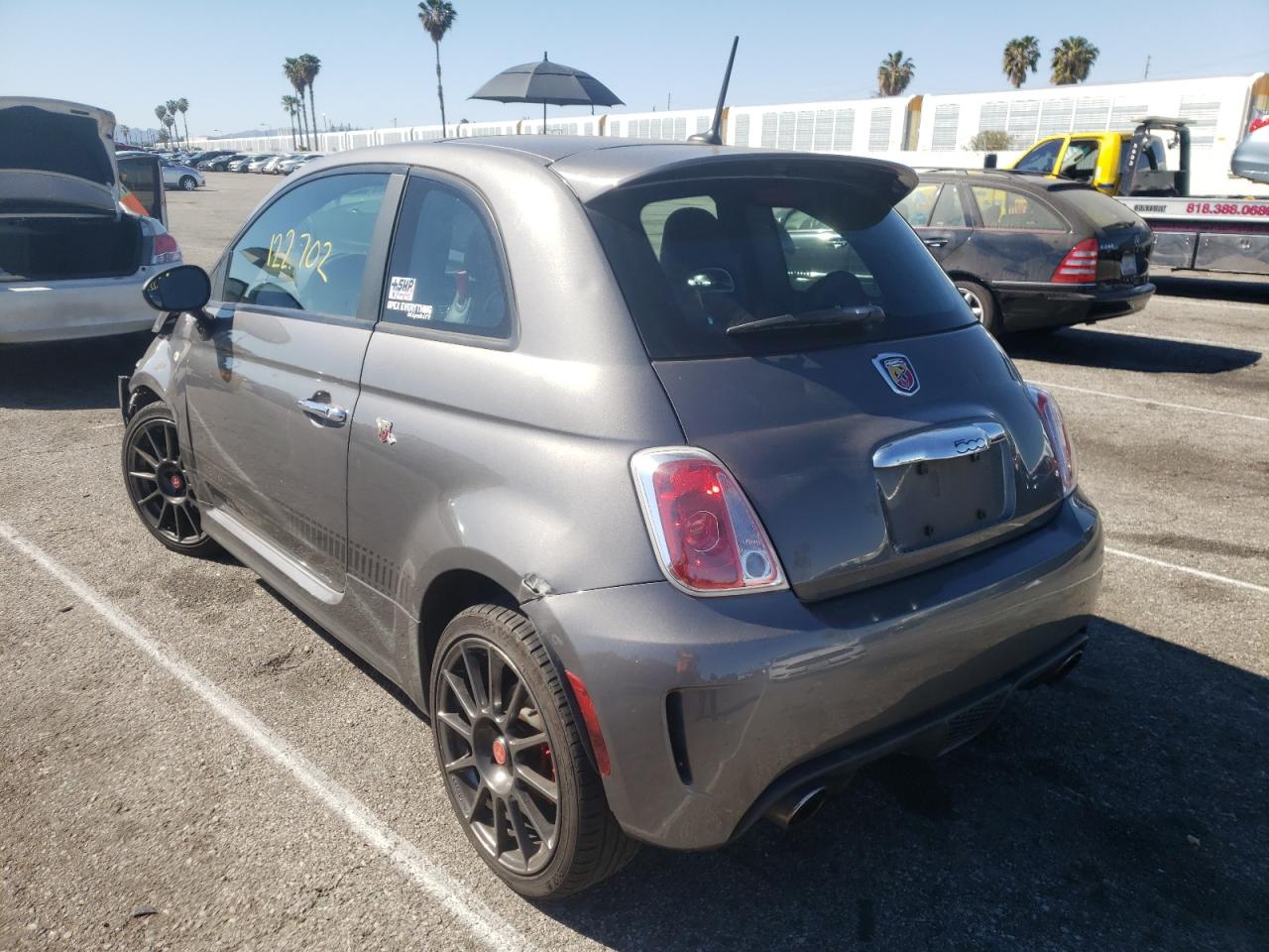 Photo 3 from auction – 2012 FIAT 500 ABARTH with VIN 3C3CFFFH8CT383368