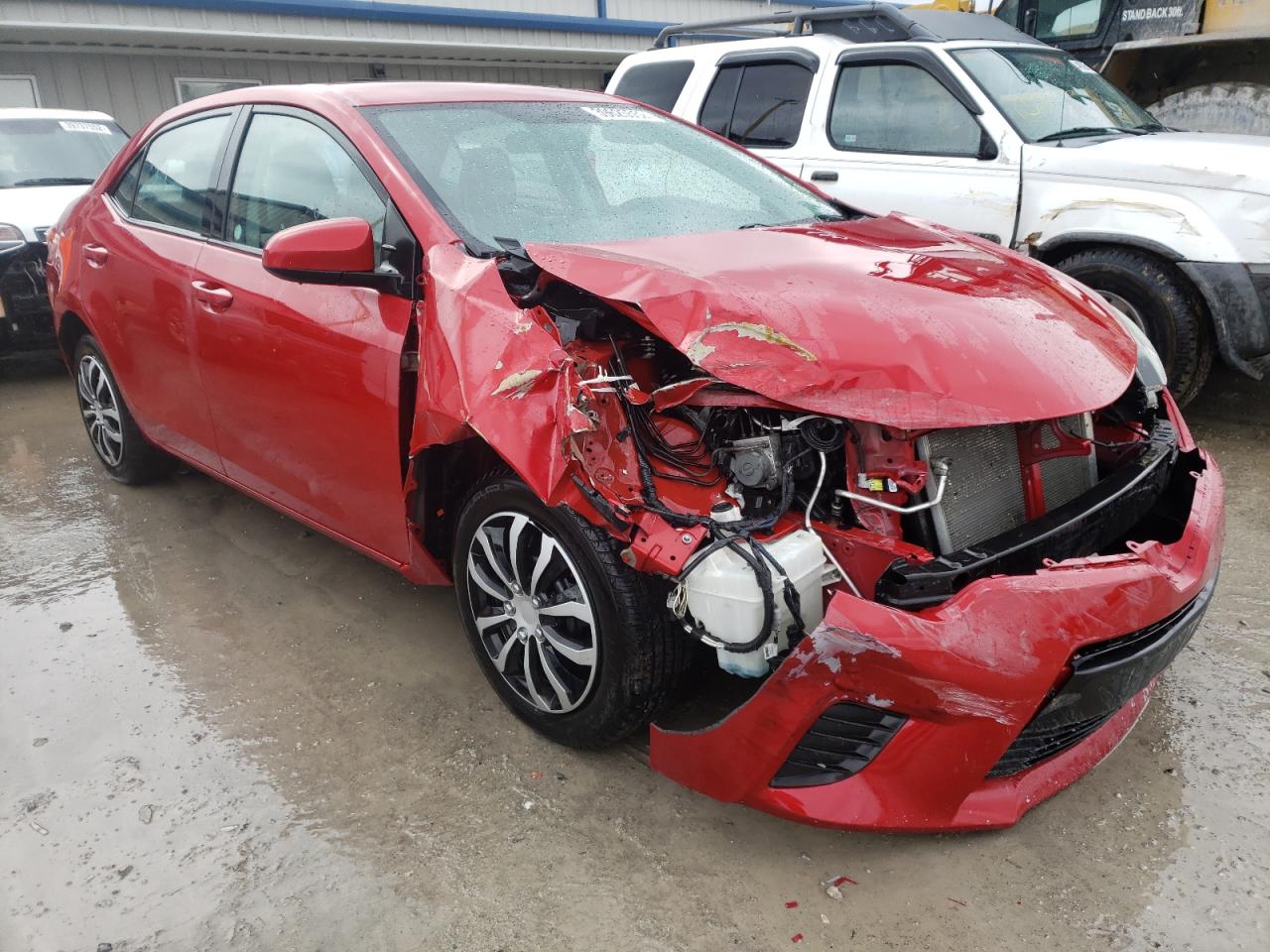 TOYOTA COROLLA L 2014 with VIN 2T1BURHE6EC157627 - Photo from auction