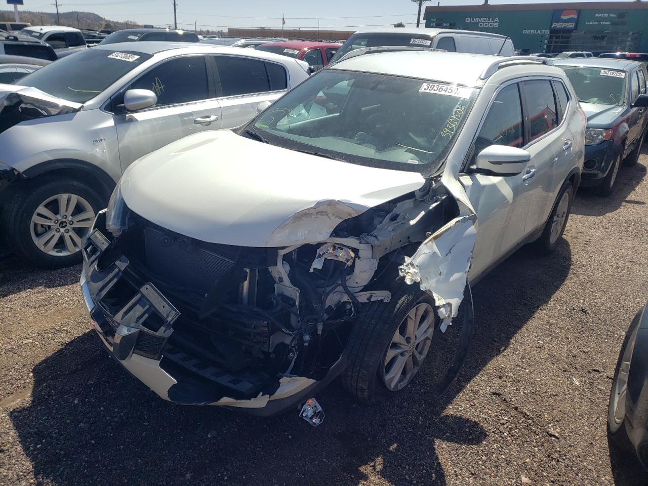 Photo 2 from auction – 2016 NISSAN ROGUE S with VIN KNMAT2MV6GP714441