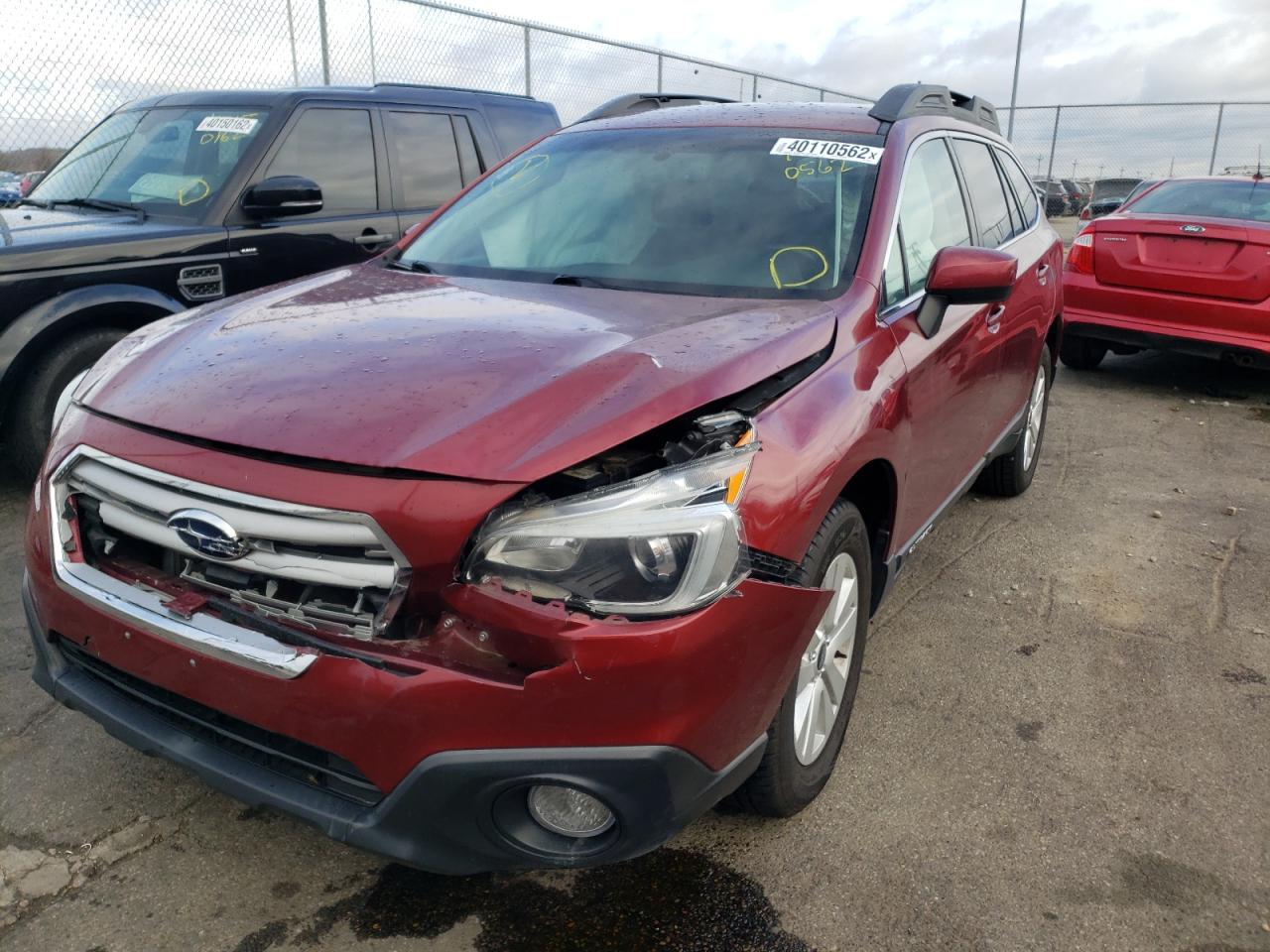 Photo 2 from auction – 2015 SUBARU OUTBACK 2. with VIN 4S4BSBCCXF3344278